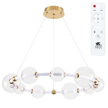 подвесной светодиодный светильник arte lamp crocus a2780lm-40pb, доставка по Казахстану 