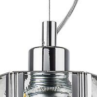 722014 люстра limpio 1х40w e27 хром/прозрачный, доставка по Казахстану 