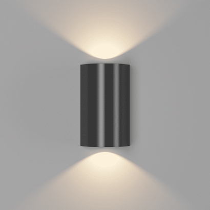 Настенный светильник ZIMA-2, черн., 12Вт, 3000K, IP54, LWA0148B-BL-WW