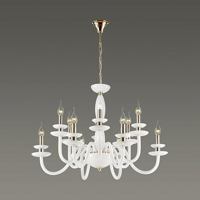 подвесная люстра odeon light capri 4187/12, доставка по Казахстану 