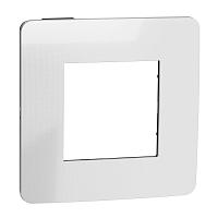 Рамка 1-постовая Schneider Electric Unica New NU280256 