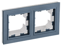 BRITE Рамка 2-мест. IP44 РУ-2-БрМ-44 мар. IEK 