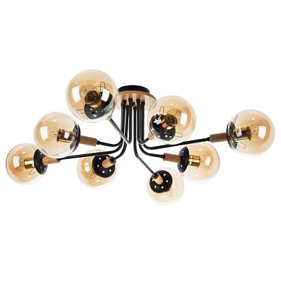 люстры потолочная люстра arte lamp oxford a2716pl-8bk, доставка по Казахстану 