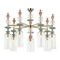 Дополнительная картинка Подвесная люстра Odeon Light Classic Bizet 4855/7C
