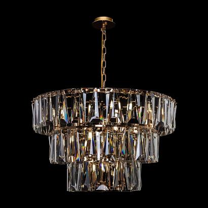 подвесная люстра maytoni puntes mod043pl-18g, доставка по Казахстану 