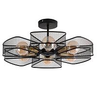 потолочный светильник arte lamp maasym a7044pl-6bk, доставка по Казахстану 