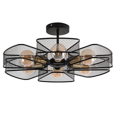 потолочный светильник arte lamp maasym a7044pl-6bk, доставка по Казахстану 