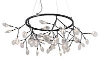 светильник подвесной crystal lux evita sp45 d black/transparent crystal lux 1690/245d, доставка по Казахстану 
