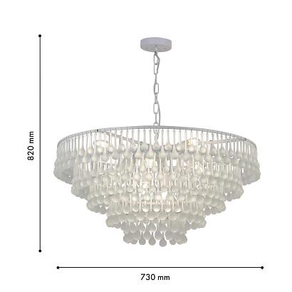 люстры подвесная люстра favourite boonden 4604-10p, доставка по Казахстану 