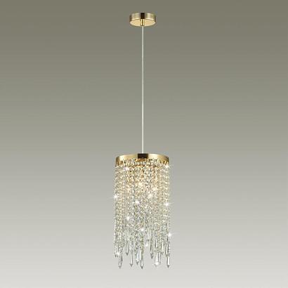 5028/3 modern odl23 431 золотой/прозрачный металл/хрусталь подвес e14 3*40w chokka, доставка по Казахстану 