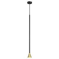 Дополнительная картинка Подвесной светильник Odeon Light Hightech Pipa 3884/1GB