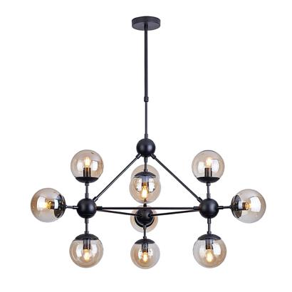 подвесная люстра arte lamp bolla a1664sp-10bk, доставка по Казахстану 