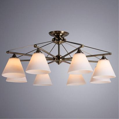 Потолочные Потолочная люстра Arte Lamp Copter A3208PL-8AB, доставка по Казахстану 