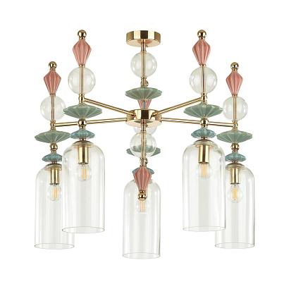 купить Подвесная люстра Odeon Light Classic Bizet 4855/5C в Алматы, svet.kz, доставка по Казахстану 