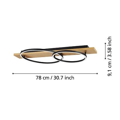 люстры 901716 светодиодный потолочный светильник boyal, доставка по Казахстану 