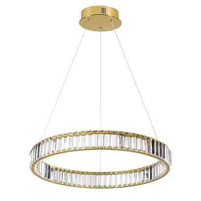 5015/36l l-vision odl23 425 золотой/прозрачный металл/хрусталь люстра led 36w 4000k 4280лм vekia, доставка по Казахстану 