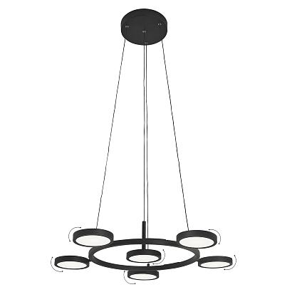 светильник подвесной crystal lux clt 027c6 d700 bl crystal lux 1400/270, доставка по Казахстану 