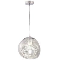 светильник подвесной crystal lux malaga sp1 d200 chrome crystal lux 0860/201, доставка по Казахстану 