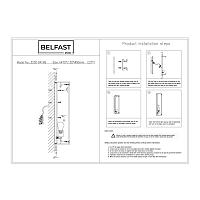 Дополнительная картинка Настенный светильник Belfast Ravenhill 3230 BR MB
