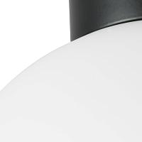 люстры 812027 (mx8131-1b-m ) люстра globo 1х40w e14 matt black/white (в комплекте), доставка по Казахстану 