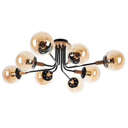 люстры потолочная люстра arte lamp oxford a2716pl-8bk, доставка по Казахстану 