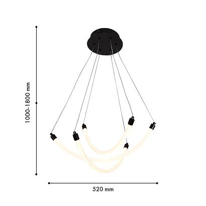 люстры подвесной светильник hammock 4468-3p, доставка по Казахстану 