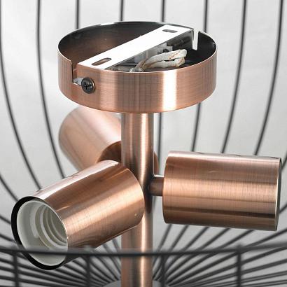 люстры потолочная люстра lussole loft brooks grlsp-8250, доставка по Казахстану 