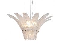 newport подвесной светильник, chrome clear glass d40*h26/250 cm g9 4*40w + g4 1*20w, доставка по Казахстану 