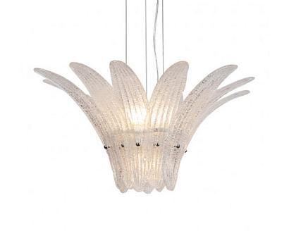 newport подвесной светильник, chrome clear glass d40*h26/250 cm g9 4*40w + g4 1*20w, доставка по Казахстану 