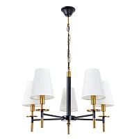 Дополнительная картинка Подвесная люстра Arte Lamp RICCARDO A4075LM-5BK