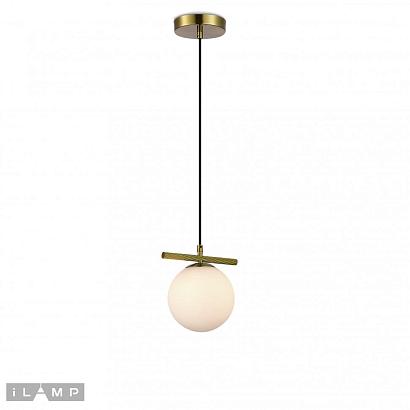 Подвесные Светильник подвесной iLamp Golden 2134-1 BR, доставка по Казахстану 