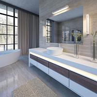 Дополнительная картинка Настенный светодиодный светильник Odeon Light Hightech Arno 3887/18WW