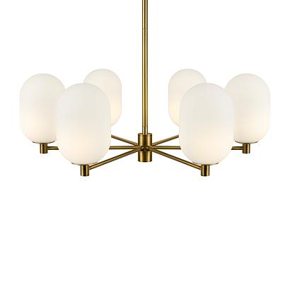 люстры подвесная люстра freya fr1012pl-06bs, доставка по Казахстану 