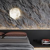 3084/DL PALE SN 014 Светильник пластик/белый/серый LED 48Вт без ДУ 4000К D380 IP43 MOON