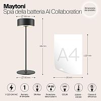 Дополнительная картинка Аккумуляторный светильник Maytoni MOD229TL-L3B3K2