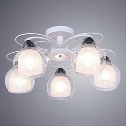 Потолочные Потолочная люстра Arte Lamp A7585PL-5WH, доставка по Казахстану 