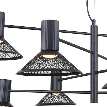 4623-8p подвесная люстра metrics f-promo, доставка по Казахстану 