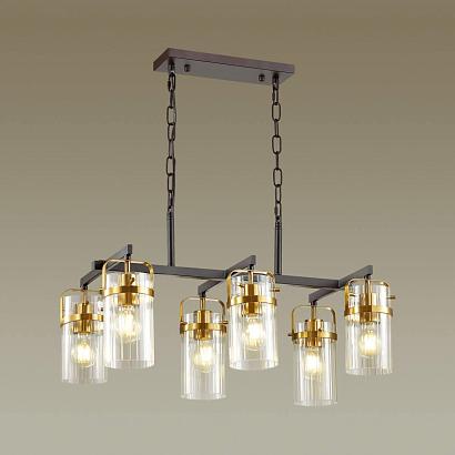 подвесная люстра odeon light kovis 4653/6, доставка по Казахстану 