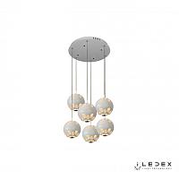 подвесная светодиодная люстра iledex mob p1009-6 wh, доставка по Казахстану 