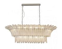newport 8800 8819/s , подвесной светильник, chrome clear glass with white sand l120*65*h37/200 cm e14 19*60w, доставка по Казахстану 