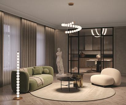 Напольный светильник (торшер) Maytoni MOD555FL-L23G3K купить в Алматы svet.kz