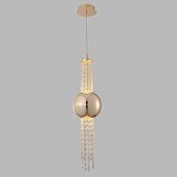 светильник подвесной crystal lux navajo sp3w led gold crystal lux 3811/203, доставка по Казахстану 