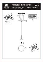 Дополнительная картинка Подвесной светильник Arte Lamp Volare A1565SP-1CC
