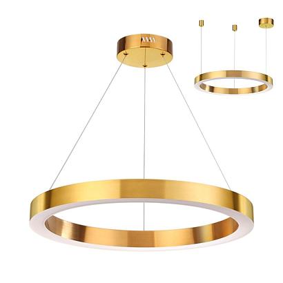 подвесной светодиодный светильник odeon light l-vision brizzi 3885/35lg, доставка по Казахстану 