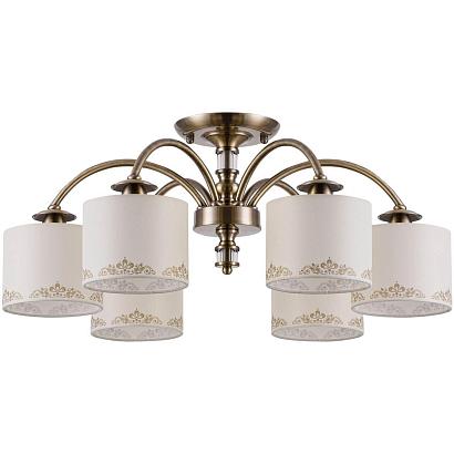 Потолочные Потолочная люстра Freya Ksenia FR2539CL-06BS, доставка по Казахстану 