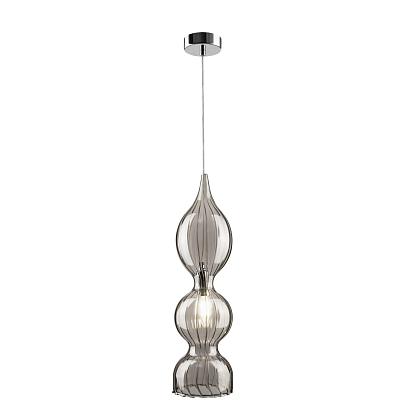 светильник подвесной crystal lux iris sp1 b smoke crystal lux 2074/201, доставка по Казахстану 