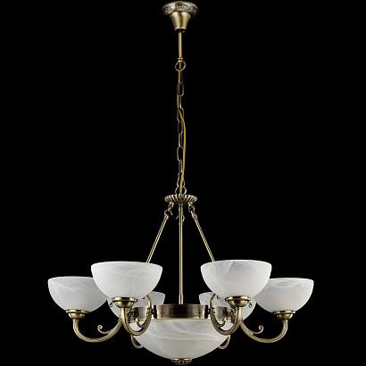 люстры подвесная люстра freya herbert fr2012-pl-09-bz, доставка по Казахстану 