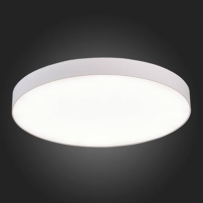 люстры st606.542.96 светильник потолочный белый led 1*96w 4000k 8 640lm ra>85 120° ip20 d600xh55 185-265v, доставка по Казахстану 