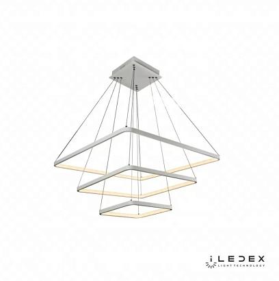 подвесная люстра iledex venus 8153-700+500+300-d-t белый, доставка по Казахстану 