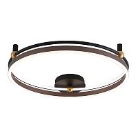 люстры светильник потолочный crystal lux fernando pl72w led coffee/black crystal lux 0620/172, доставка по Казахстану 